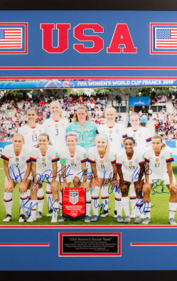 2019 USA Women’s Soccer Autographed Photo