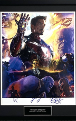 Avengers: Endgame Autographed Movie Poster
