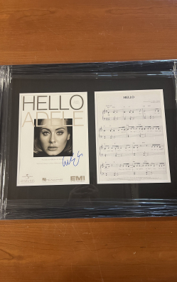 Adele “Hello” Sheet Music