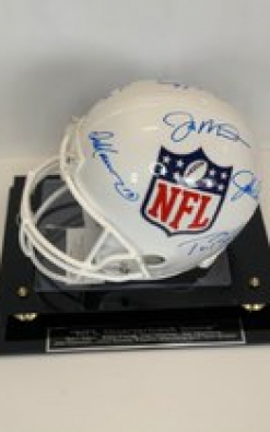 NFL Quarterback Legends Autographed Helmet
